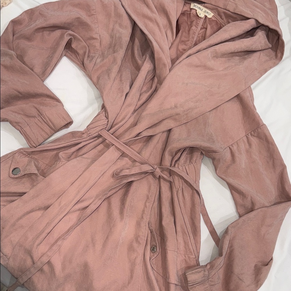 Double Zero Pink Pea Coat